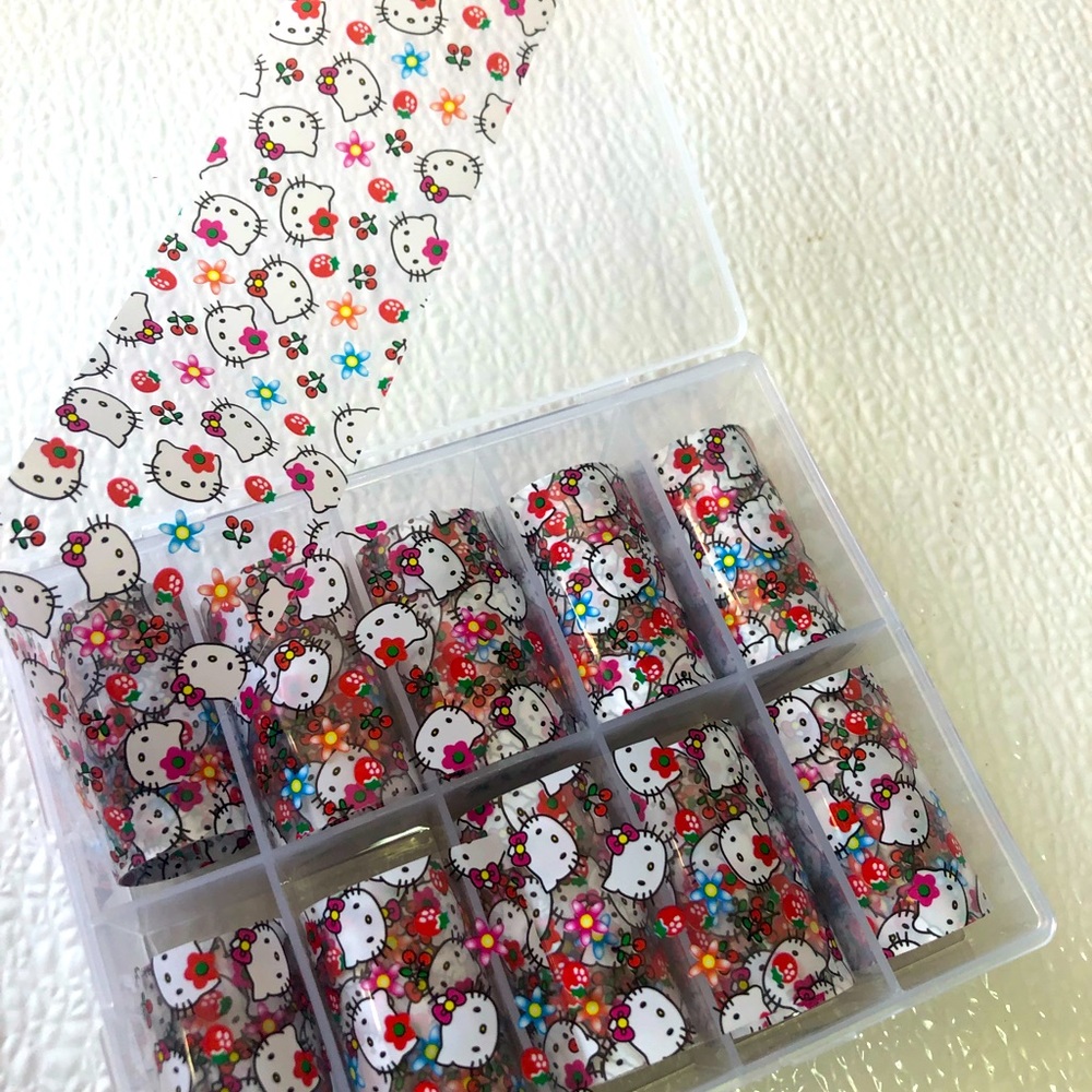 Foils for nails Hello Kitty